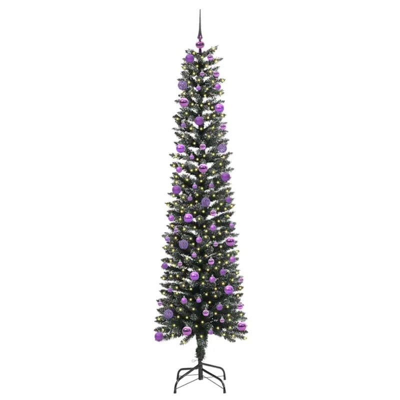 Dirbtinė Kalėdų eglutė Žalia 210 cm PVC, plastikas ir plienas