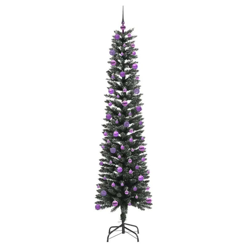 Dirbtinė Kalėdų eglutė Žalia 210 cm PVC, plastikas ir plienas