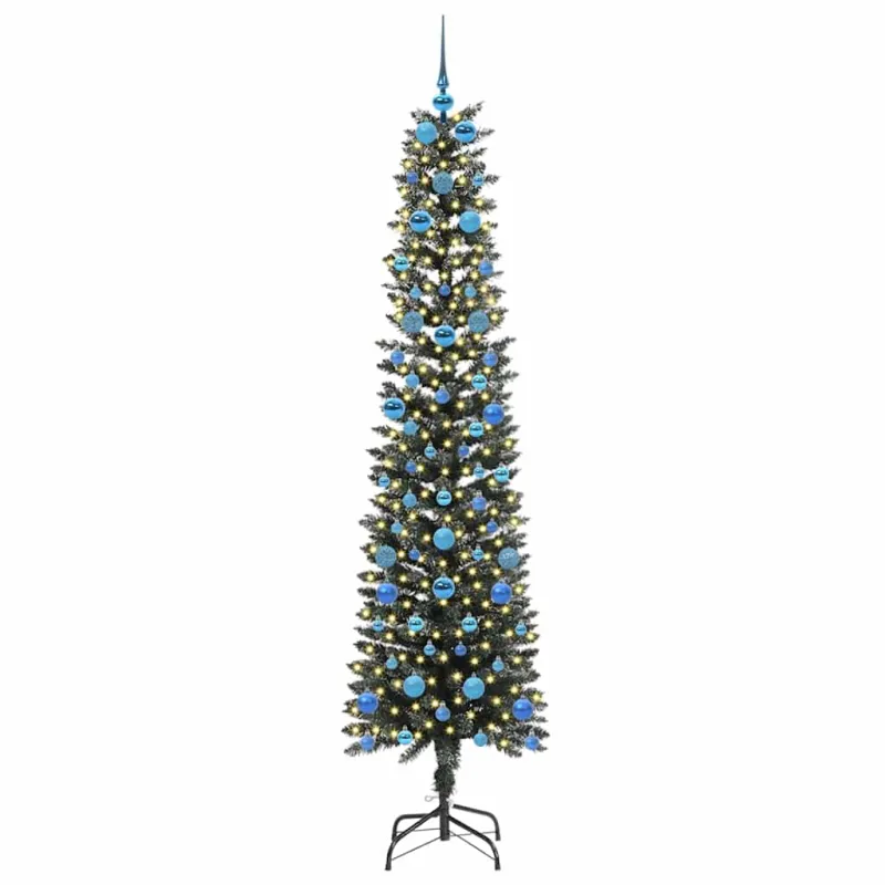 Dirbtinė Kalėdų eglutė Žalia 210 cm PVC, plastikas ir plienas