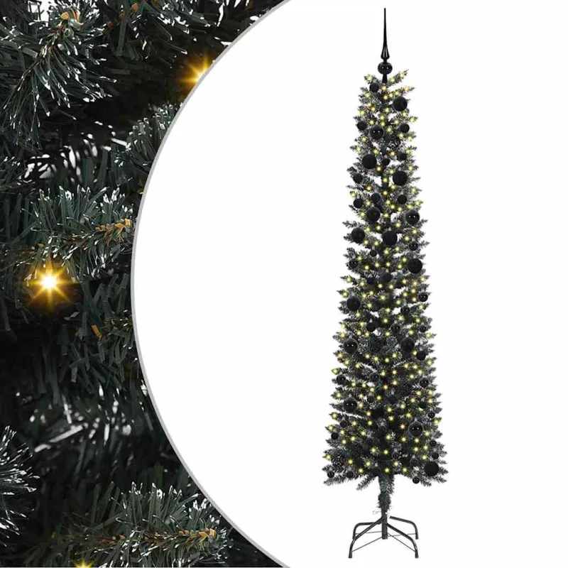 Dirbtinė Kalėdų eglutė Žalia 240 cm PVC, plastikas ir plienas
