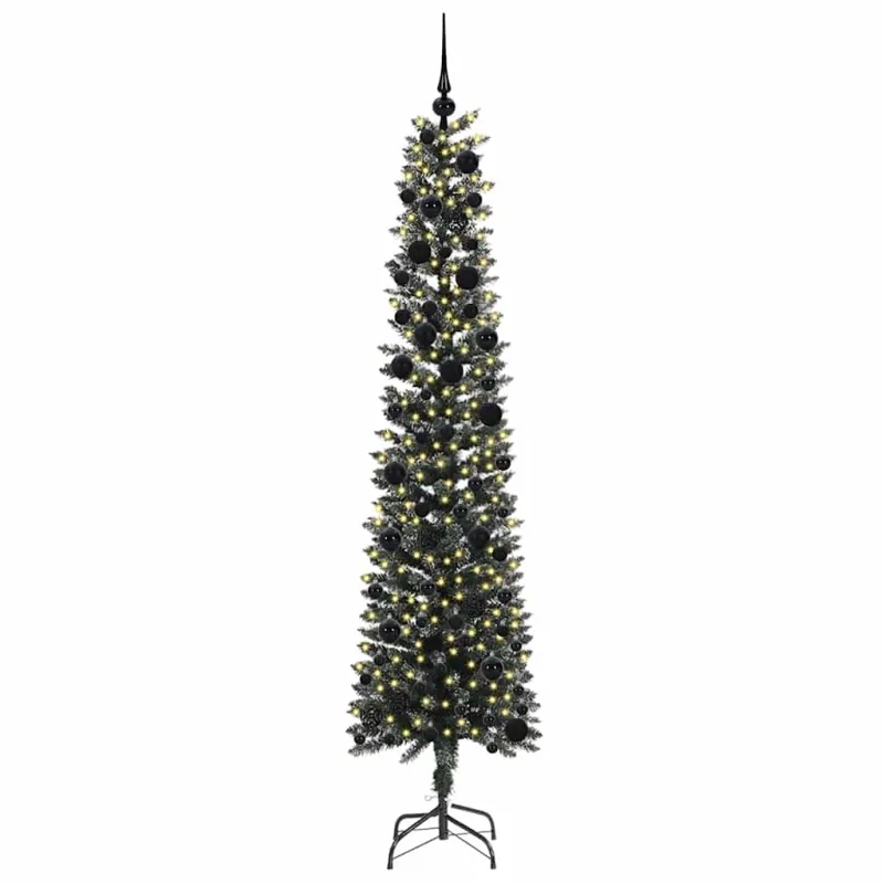 Dirbtinė Kalėdų eglutė Žalia 240 cm PVC, plastikas ir plienas