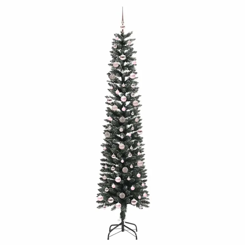 Dirbtinė Kalėdų eglutė Žalia 240 cm PVC, plastikas ir plienas