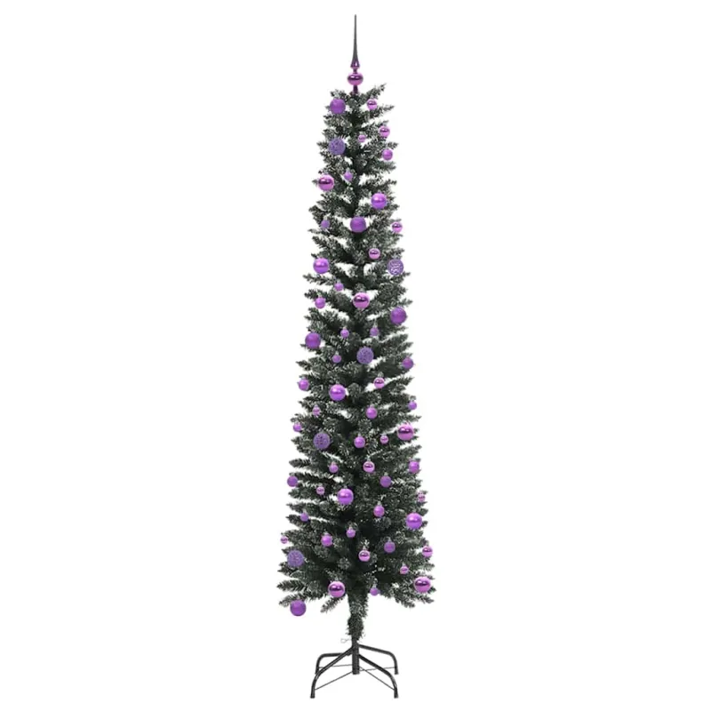 Dirbtinė Kalėdų eglutė Žalia 240 cm PVC, plastikas ir plienas