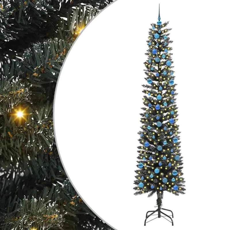 Dirbtinė Kalėdų eglutė Žalia 240 cm PVC, plastikas ir plienas