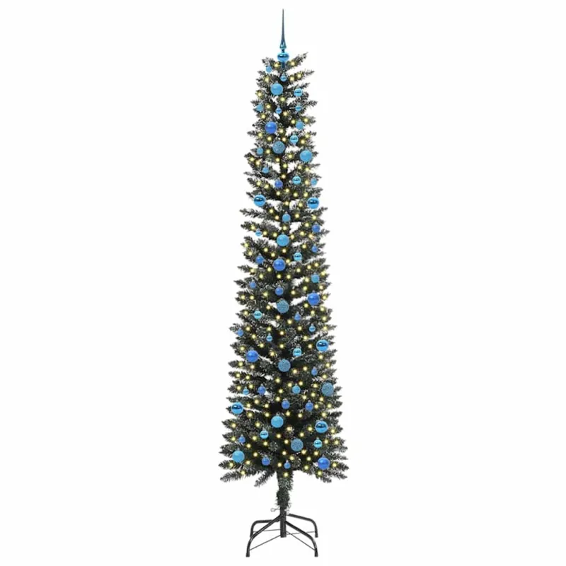 Dirbtinė Kalėdų eglutė Žalia 240 cm PVC, plastikas ir plienas