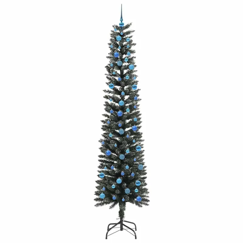 Dirbtinė Kalėdų eglutė Žalia 240 cm PVC, plastikas ir plienas