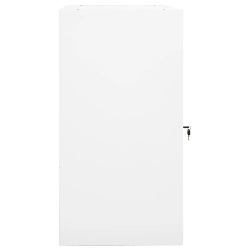 Spintelė balnui, baltos spalvos, 53x53x105cm, plienas