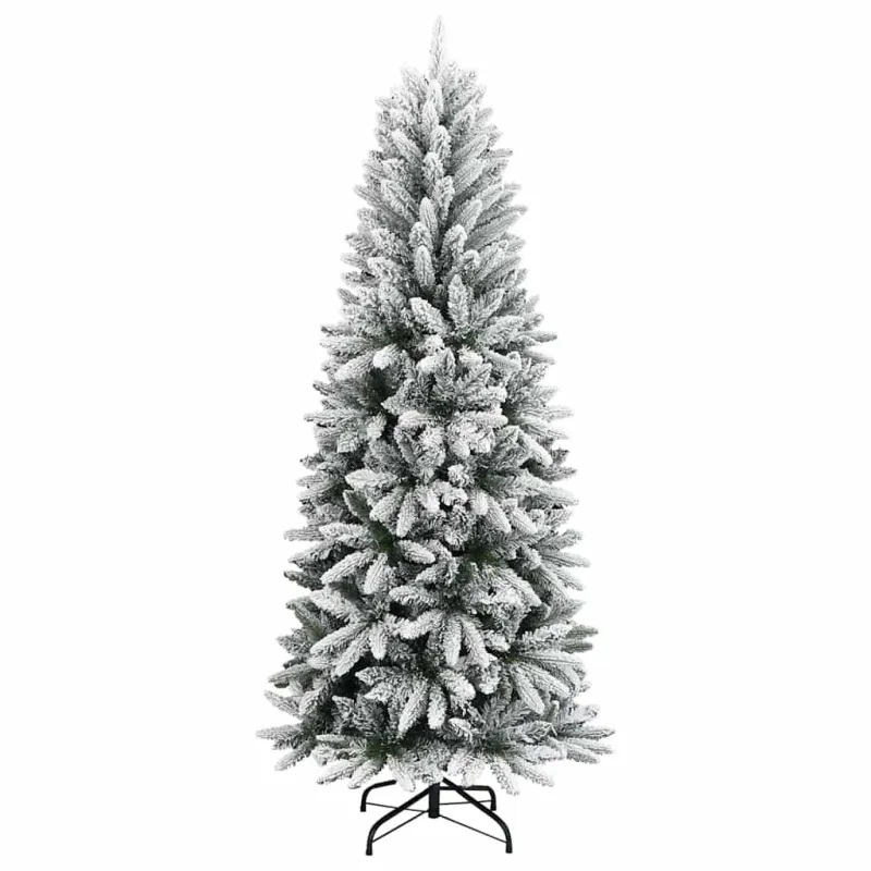 Dirbtinė Kalėdų eglutė su 300 LED s stovu Balta 180 cm