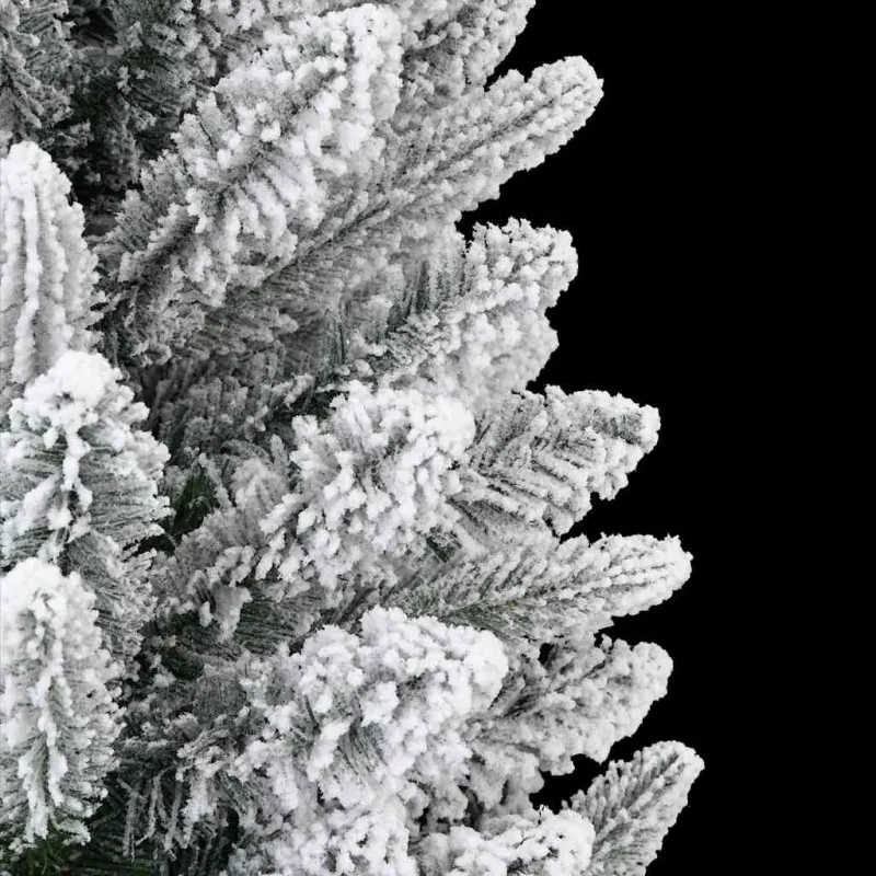 Dirbtinė Kalėdų eglutė su 300 LED s stovu Balta 180 cm