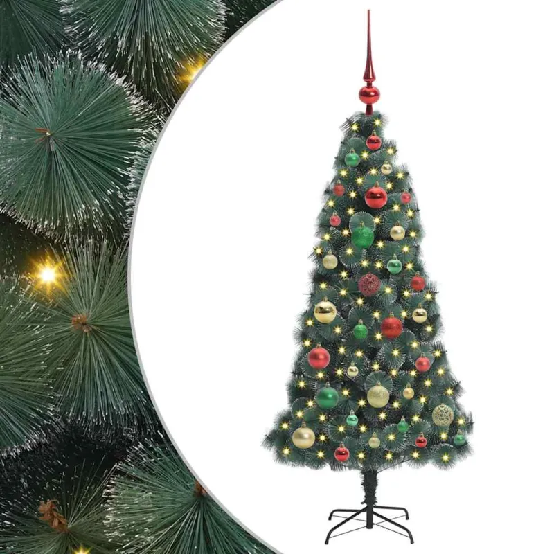 Dirbtinis prieššventinis medis su kamuoliukų rinkiniu 120 cm