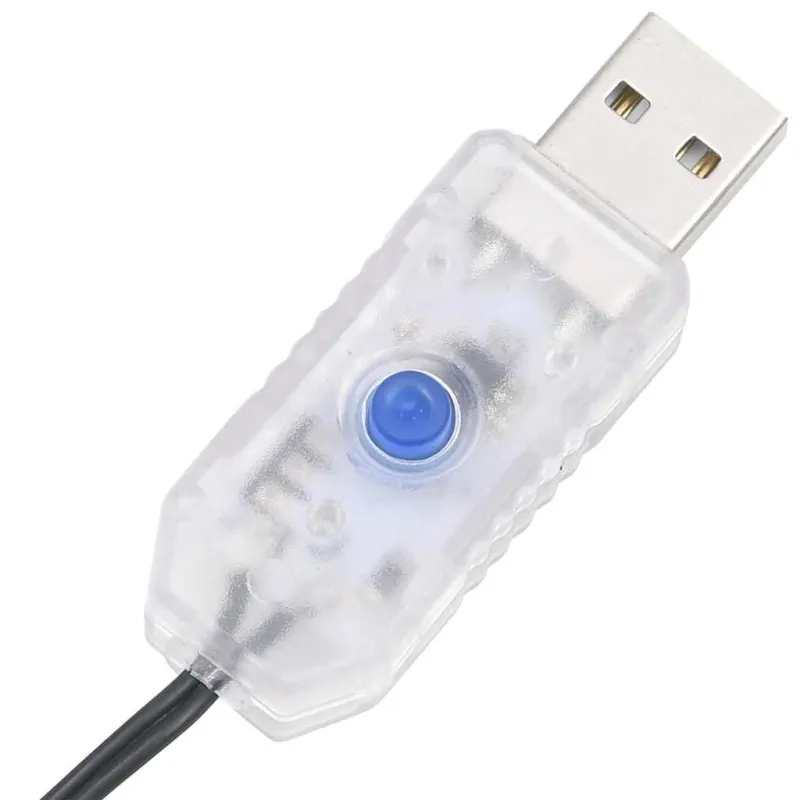 Kalėdų eglutė su 300 LED s stovu Žalia 180 cm PVC