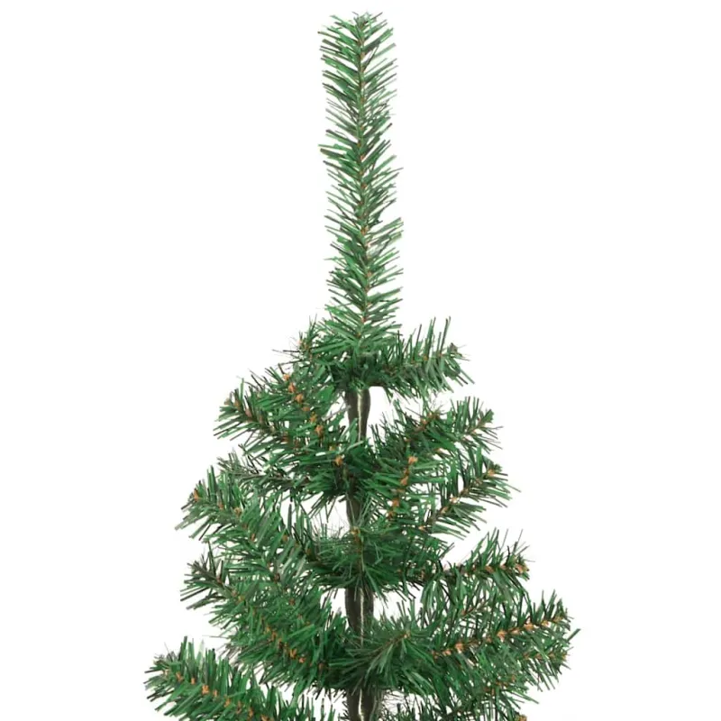 Kalėdų eglutė su 300 LED s stovu Žalia 240 cm PVC