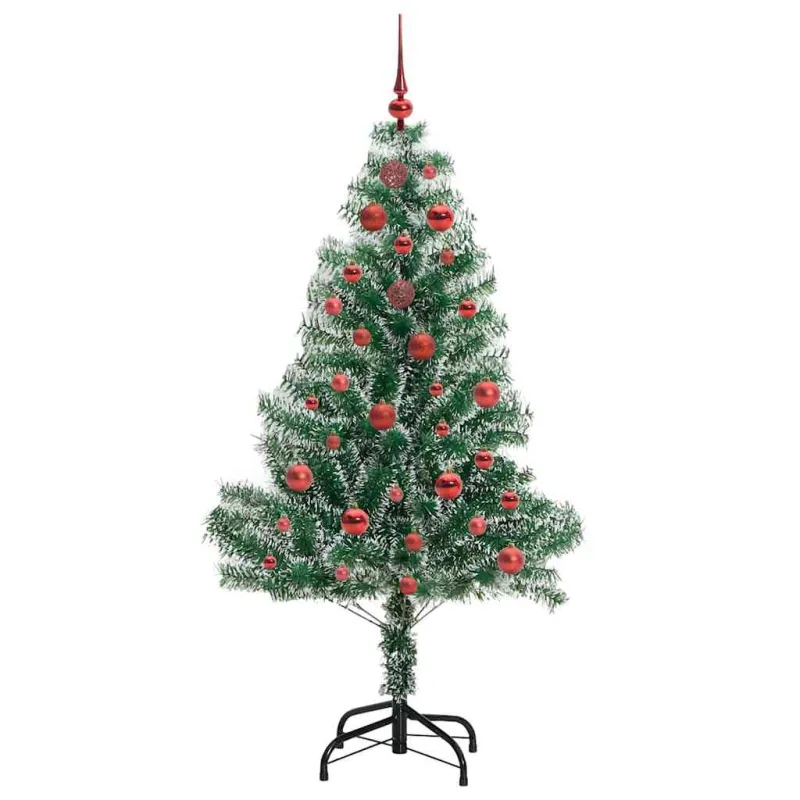 Dirbtinė Kalėdų Eglė Su Sniegu ir LED Šviesa su 150 LED 150 cm