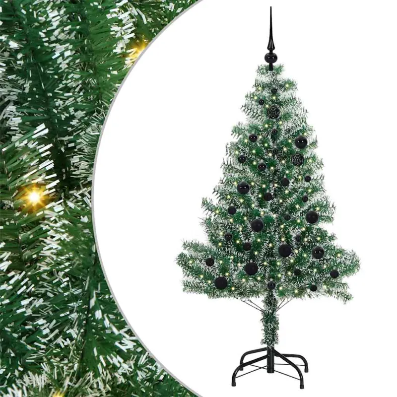 Dirbtinė Kalėdų Eglė Su Sniegu ir LED Šviesa su 150 LED 150 cm