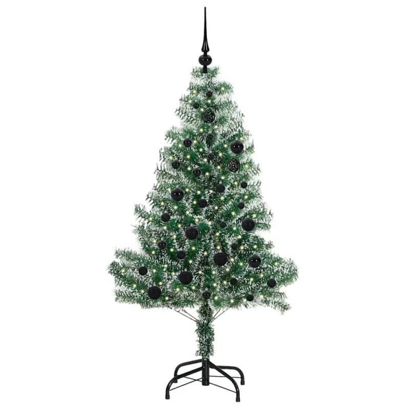 Dirbtinė Kalėdų Eglė Su Sniegu ir LED Šviesa su 150 LED 150 cm