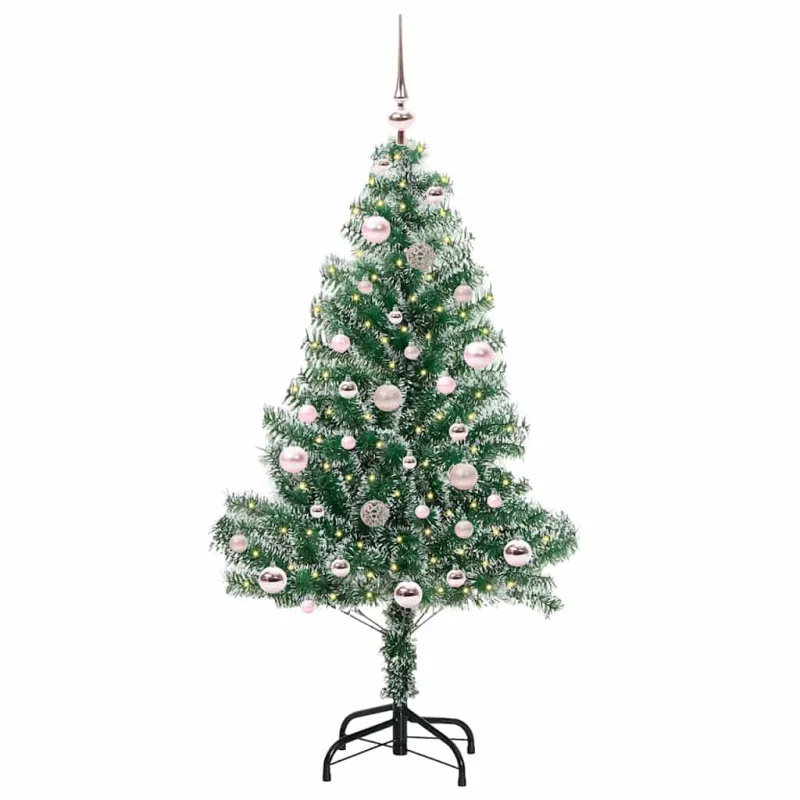 Dirbtinė Kalėdų Eglė Su Sniegu ir LED Šviesa su 150 LED 150 cm