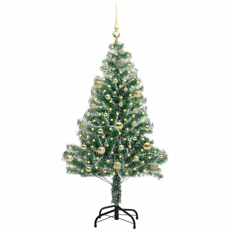 Dirbtinė Kalėdų Eglė Su Sniegu ir LED Šviesa su 150 LED 150 cm