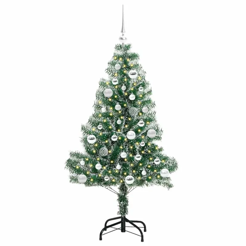 Dirbtinė Kalėdų Eglė Su Sniegu ir LED Šviesa su 150 LED 150 cm