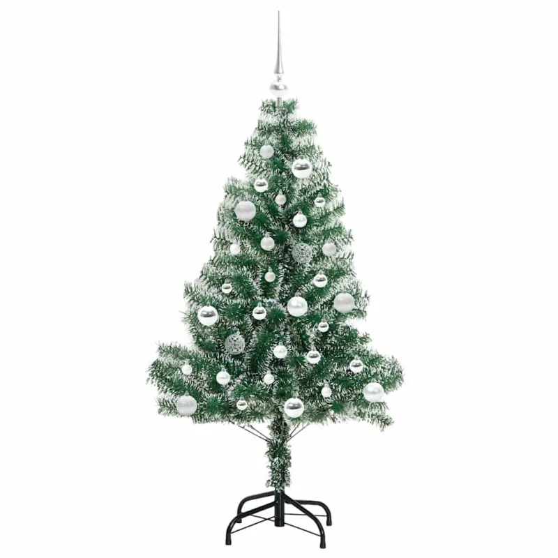 Dirbtinė Kalėdų Eglė Su Sniegu ir LED Šviesa su 150 LED 150 cm