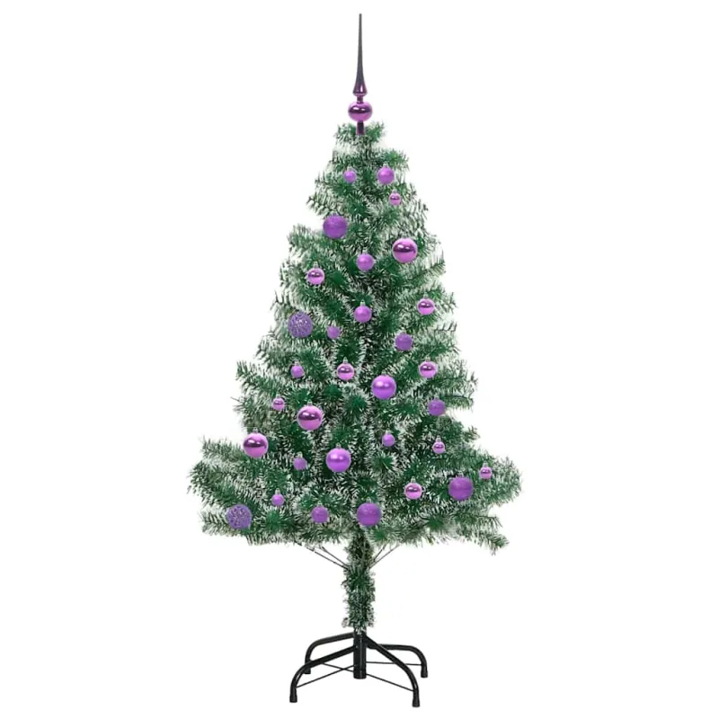 Dirbtinė Kalėdų Eglė Su Sniegu ir LED Šviesa su 150 LED 150 cm