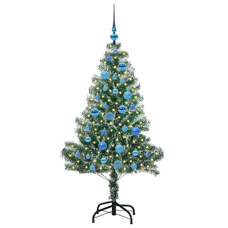 Dirbtinė Kalėdų Eglė Su Sniegu ir LED Šviesa su 150 LED 150 cm