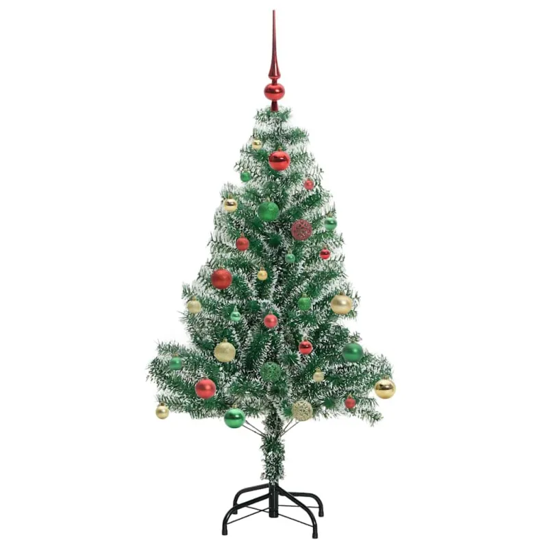 Dirbtinė Kalėdų Eglė Su Sniegu ir LED Šviesa su 150 LED 150 cm