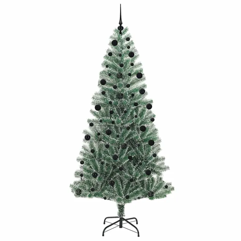 Dirbtinė Kalėdų Eglė Su Sniegu ir LED Šviesa su 300 LED 210 cm