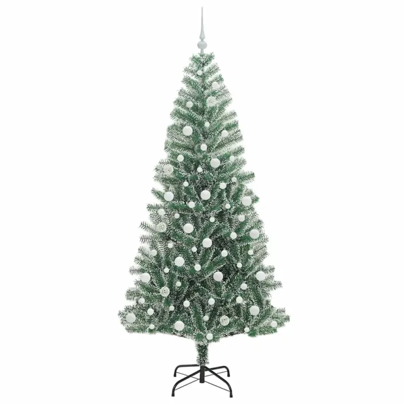 Dirbtinė Kalėdų Eglė Su Sniegu ir LED Šviesa su 300 LED 210 cm