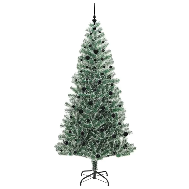 Dirbtinė Kalėdų Eglė Su Sniegu ir LED Šviesa su 300 LED 240 cm