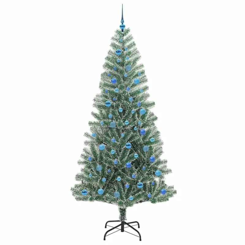 Dirbtinė Kalėdų Eglė Su Sniegu ir LED Šviesa su 300 LED 240 cm