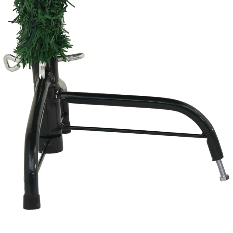 Dirbtinis prieššventinis eglutė su šviesomis Žalia 120 cm PVC