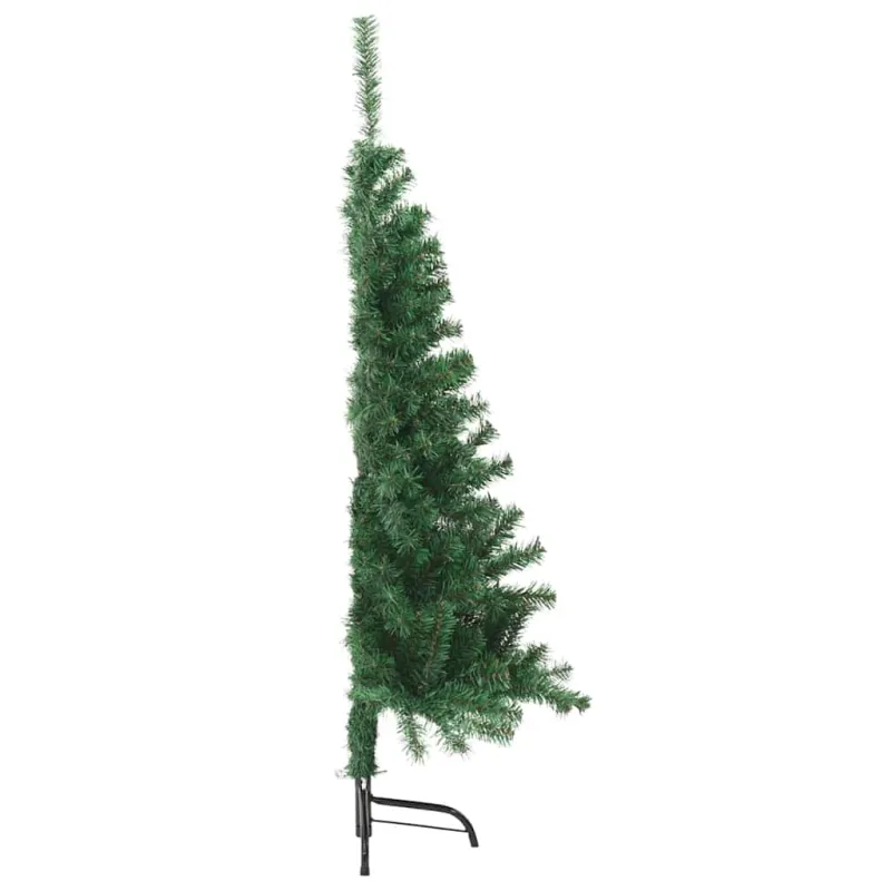 Dirbtinis prieššventinis eglutė su šviesomis Žalia 150 cm PVC