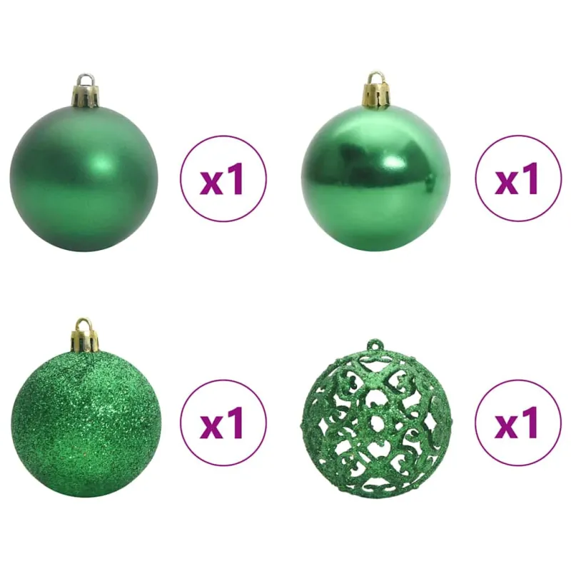 Dirbtinis prieššventinis eglutė su šviesomis Rožinė 150 cm PVC