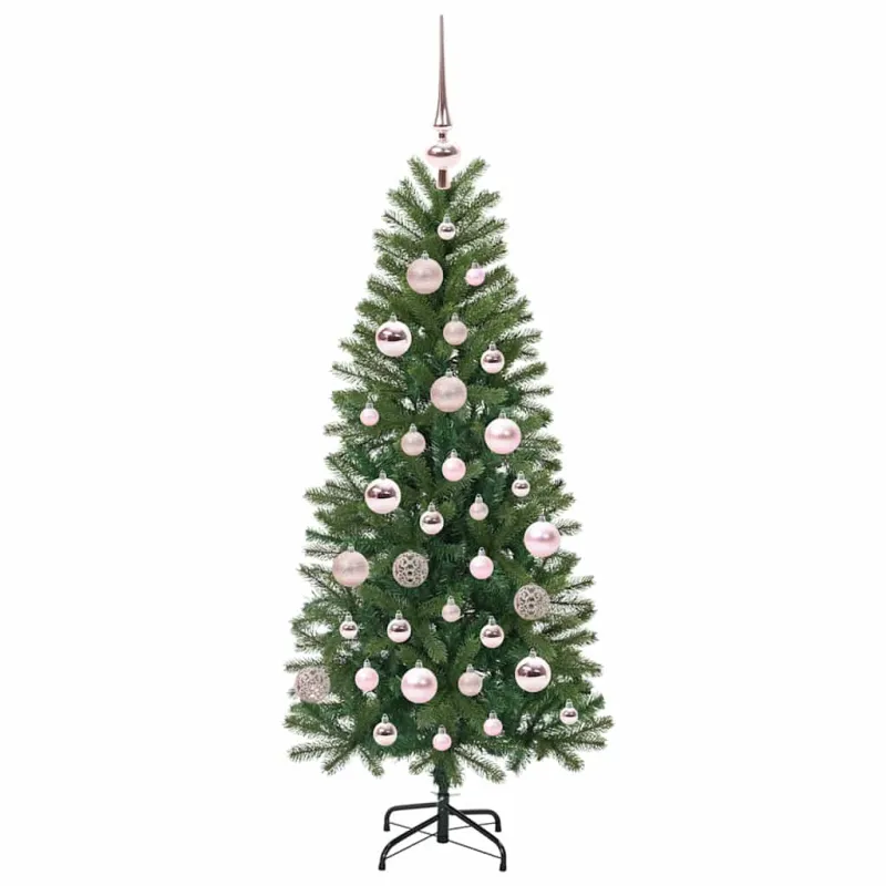 Dirbtinė Kalėdų eglutė su 150 LED Žalia 120 cm PE ir PVC
