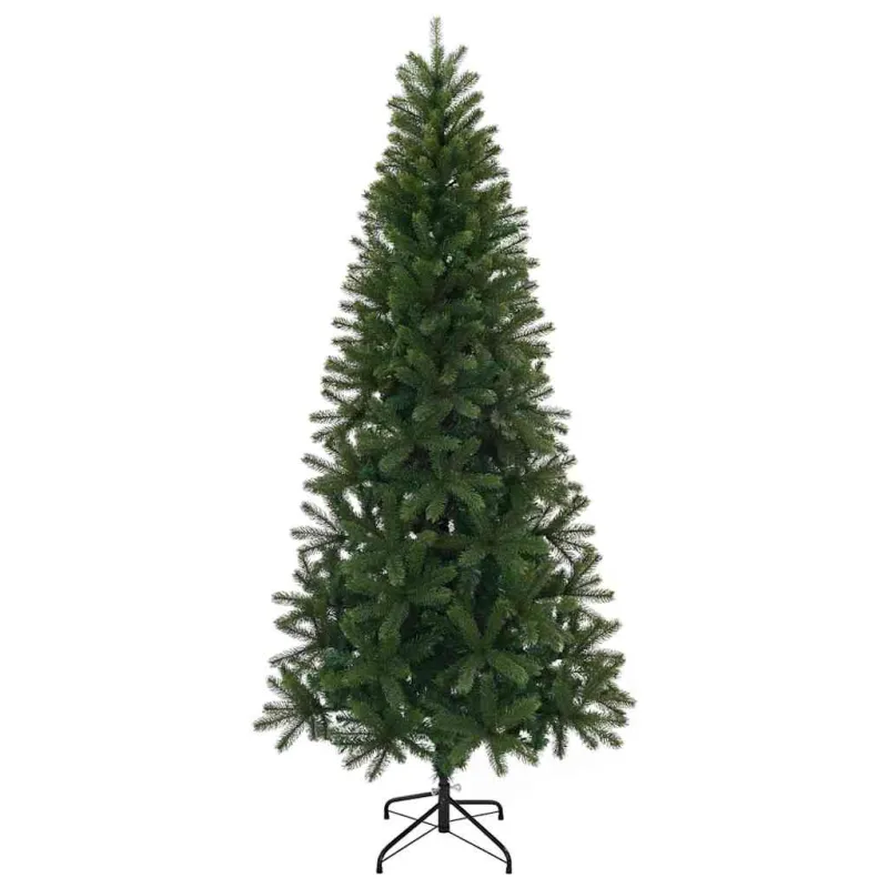 Dirbtinė Kalėdų eglutė su 300 LED Žalia 240 cm PE ir PVC