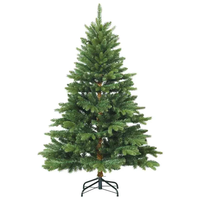 Dirbtinė Kalėdų eglutė su 150 LED Žalia 150 cm PE ir PVC