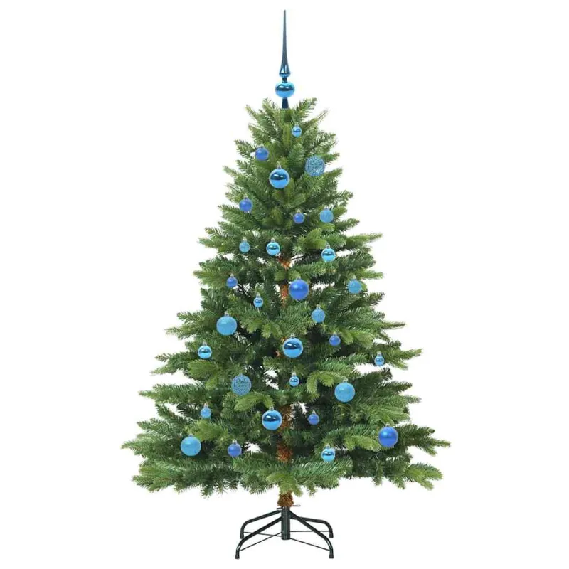 Dirbtinė Kalėdų eglutė su 150 LED Žalia 150 cm PE ir PVC
