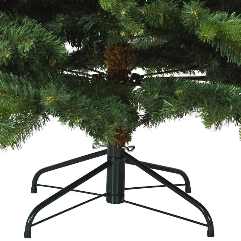 Dirbtinė Kalėdų eglutė su 300 LED Žalia 210 cm PE ir PVC