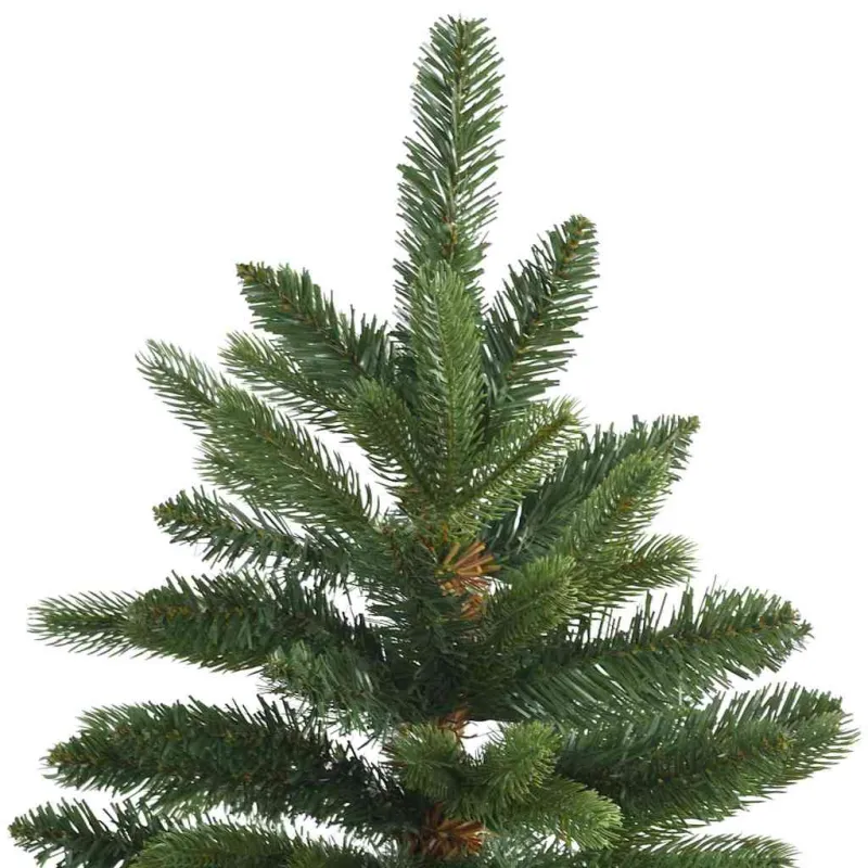 Dirbtinė Kalėdų eglutė su 300 LED Žalia 210 cm PE ir PVC