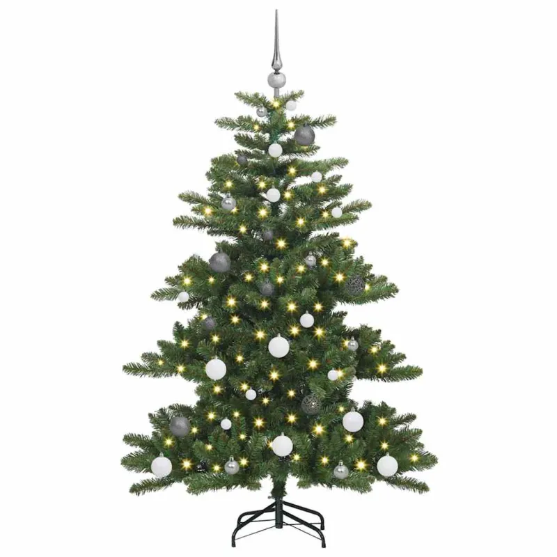 Dirbtinė Sulankstoma Kalėdų Eglutė Žalia 150 cm PVC ir Plienas