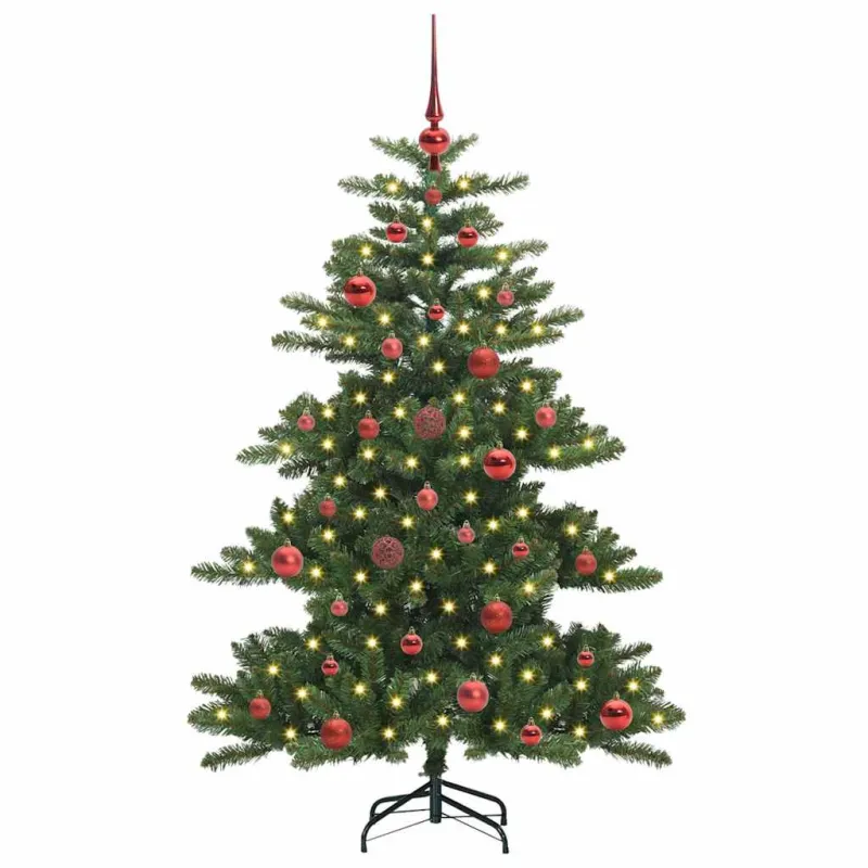 Dirbtinė Sulankstoma Kalėdų Eglutė Žalia 150 cm PVC ir Plienas