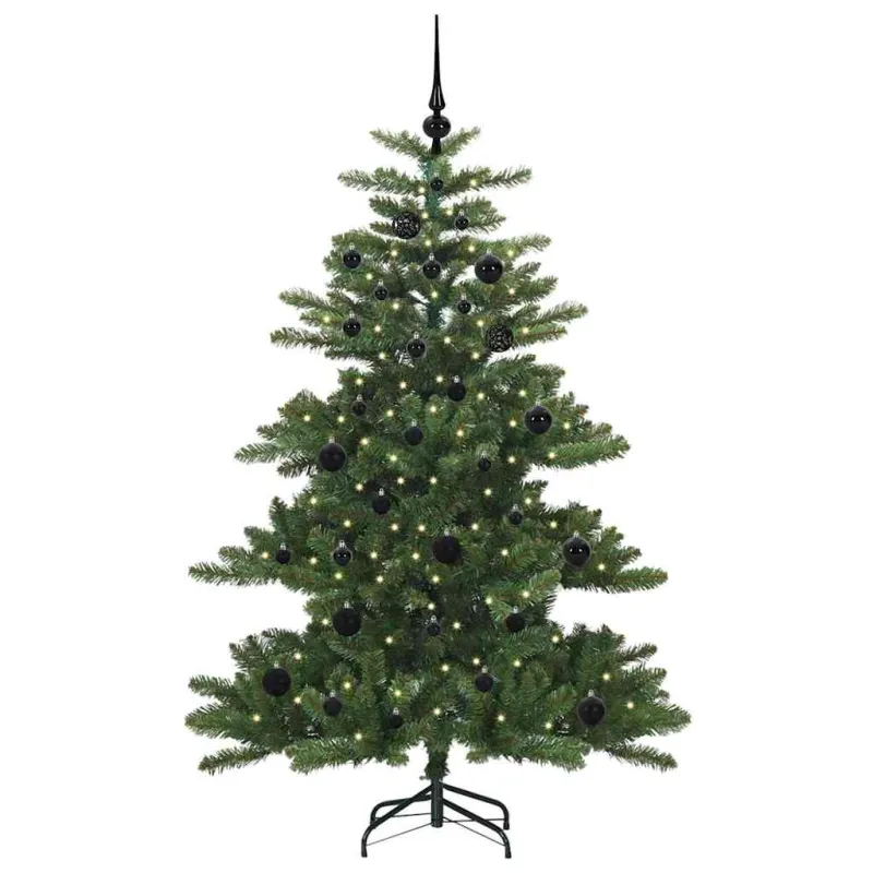 Dirbtinė Sulankstoma Kalėdų Eglutė Žalia 150 cm PVC ir Plienas