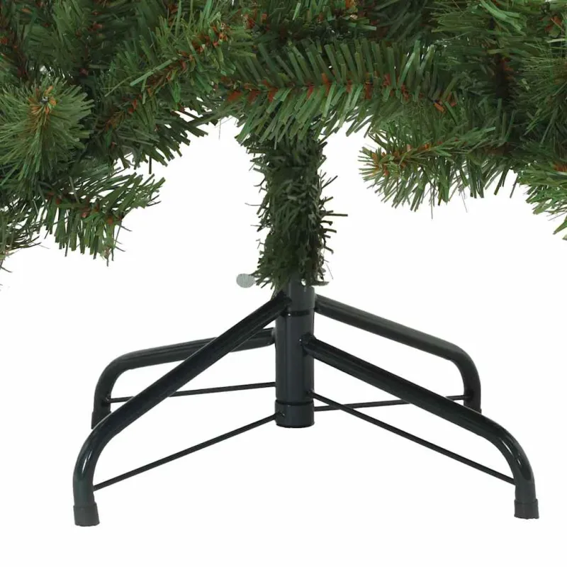 Dirbtinė Sulankstoma Kalėdų Eglutė Žalia 150 cm PVC ir Plienas