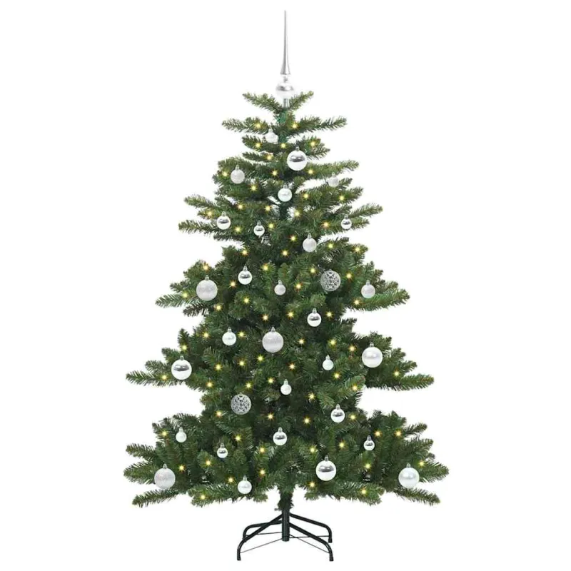 Dirbtinė Sulankstoma Kalėdų Eglutė Žalia 150 cm PVC ir Plienas
