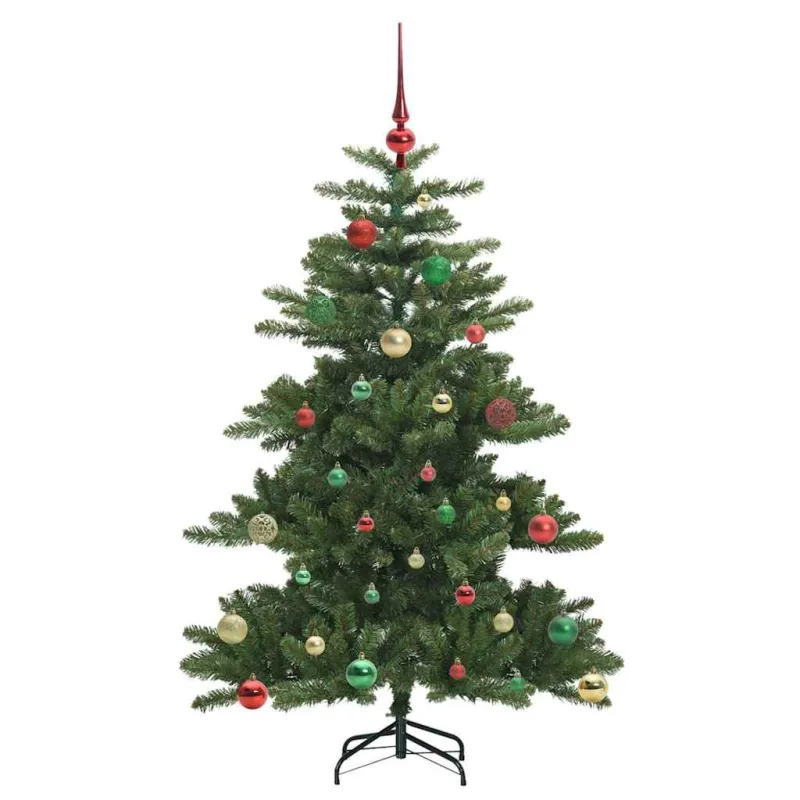 Dirbtinė Sulankstoma Kalėdų Eglutė Žalia 150 cm PVC ir Plienas