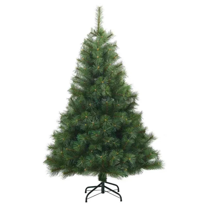 Dirbtinė Kalėdų eglutė su 150 LED Žalia 120 cm PE ir PVC