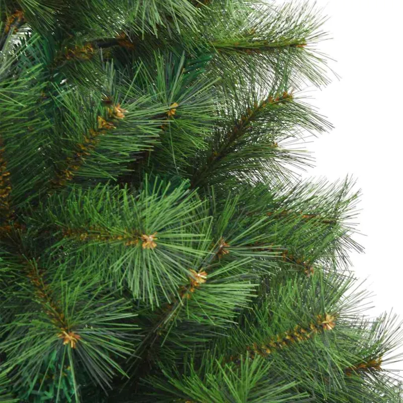 Dirbtinė Kalėdų eglutė su 150 LED Žalia 120 cm PE ir PVC