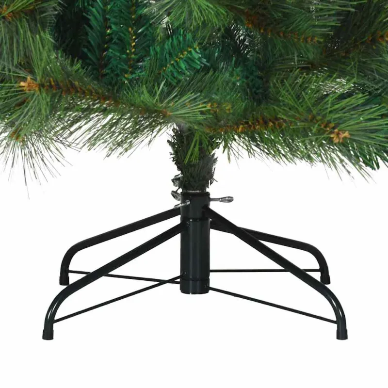 Dirbtinė Kalėdų eglutė su 300 LED Žalia 210 cm PE ir PVC