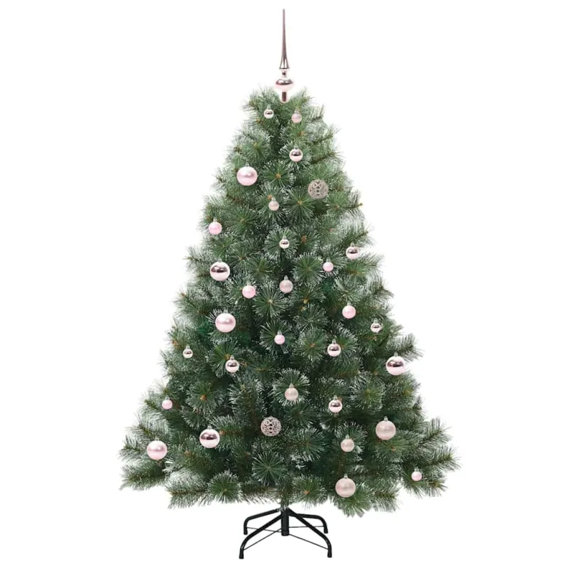 Dirbtinė Kalėdų eglutė su 150 LED Žalia 150 cm PE ir PVC
