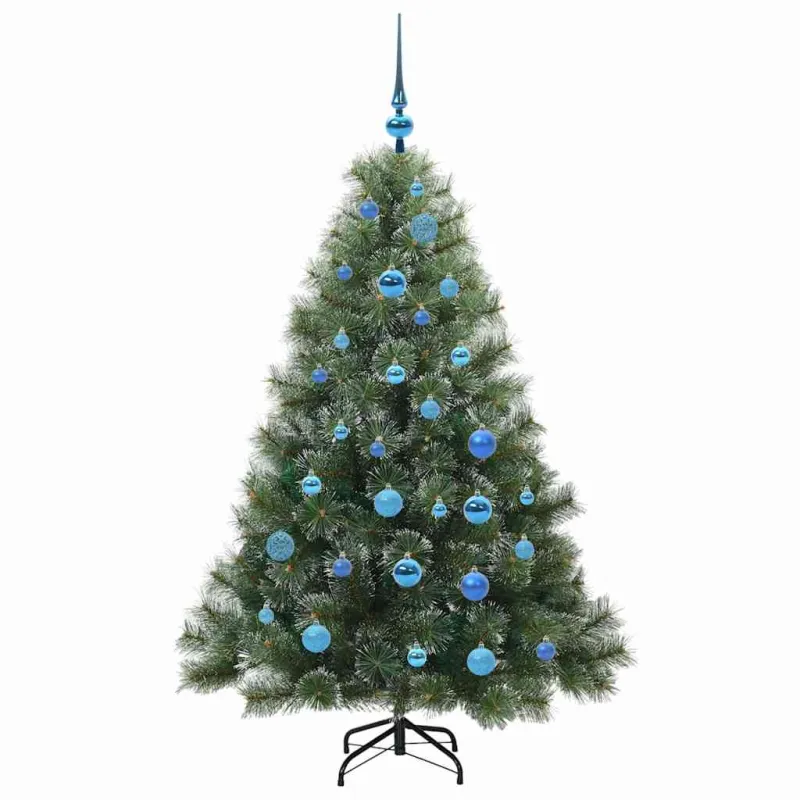 Dirbtinė Kalėdų eglutė su 150 LED Žalia 150 cm PE ir PVC